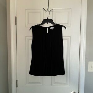 Calvin Klein Black Sleeveless Blouse